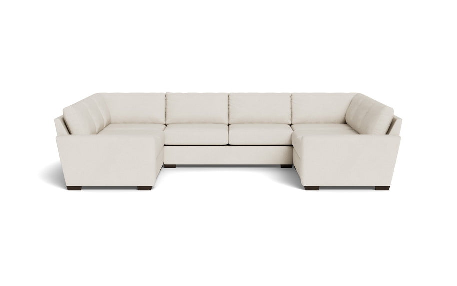 Kai U Sectional-Fabric Sofa-Curious Snow-MAK Modern