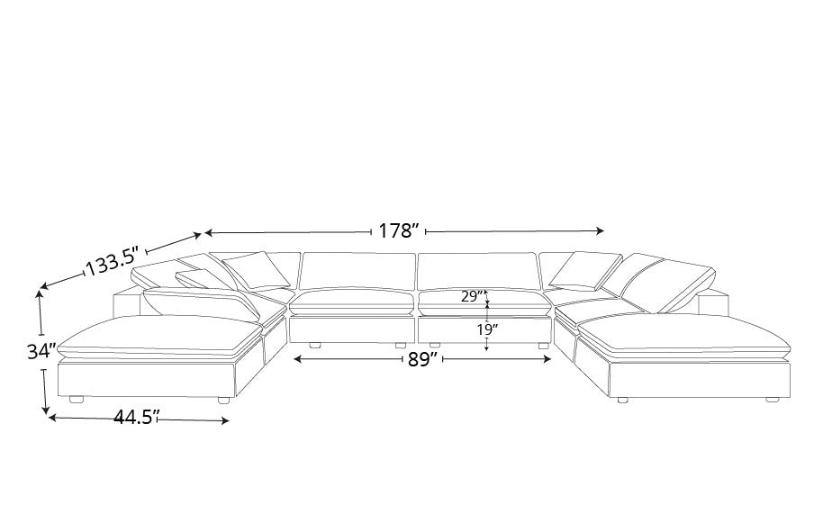 Kooper Large Sectional