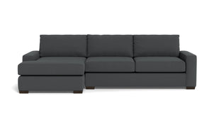 Kai Left Chaise Sectional-Fabric Sofa-Peyton Pepper-MAK Modern