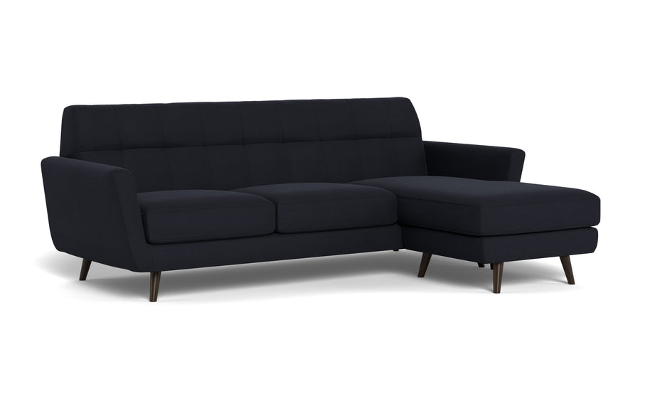 High Level Reversible Sofa-Fabric Sectional-Alley Pepper-MAK Modern