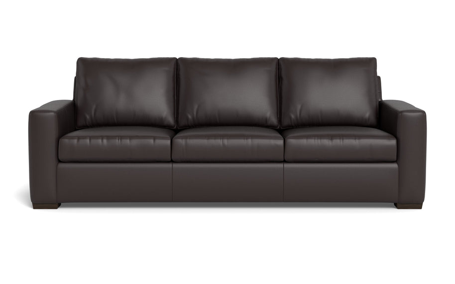 Alexa Leather Estate Sofa-Leather Sofa-Tribeca Quarry Leather-MAK Modern