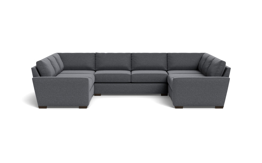 Kai U Sectional-Fabric Sofa-Bennett Charcoal-MAK Modern