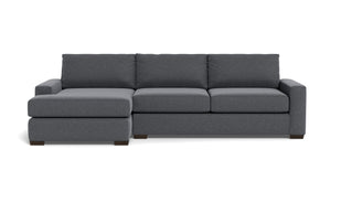 Kai Left Chaise Sectional-Fabric Sofa-Bennett Charcoal-MAK Modern