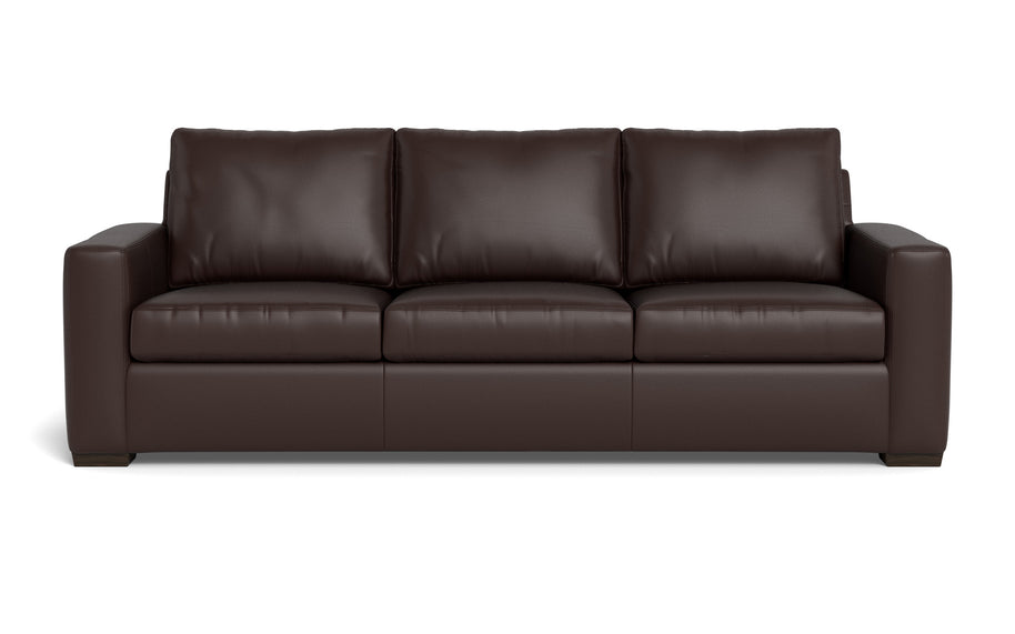 Alexa Leather Estate Sofa-Leather Sofa-Tribeca Espresso Leather-MAK Modern