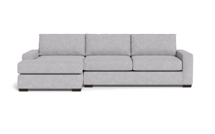 Kai Left Chaise Sectional-Fabric Sofa-Travis Pewter-MAK Modern