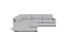 Kai Corner Sectionals With Left Chaise-Fabric Sofa-Travis Pewter-MAK Modern