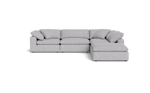 Kooper Modular Sectional w Ottoman-Fabric Sectional-Travis Pewter-MAK Modern