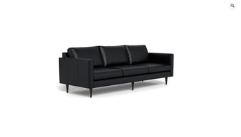 Maverick Leather Sofa-Leather Sofa-Tribeca Black Leather-MAK Modern