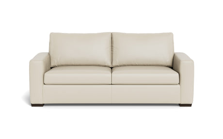Alexa Leather Sofa-Leather Sofa-Tribeca Cream Leather-MAK Modern