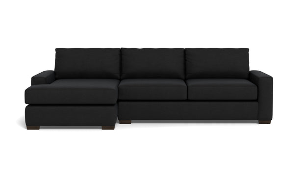 Kai Left Chaise Sectional-Fabric Sofa-Merit Onyx-MAK Modern