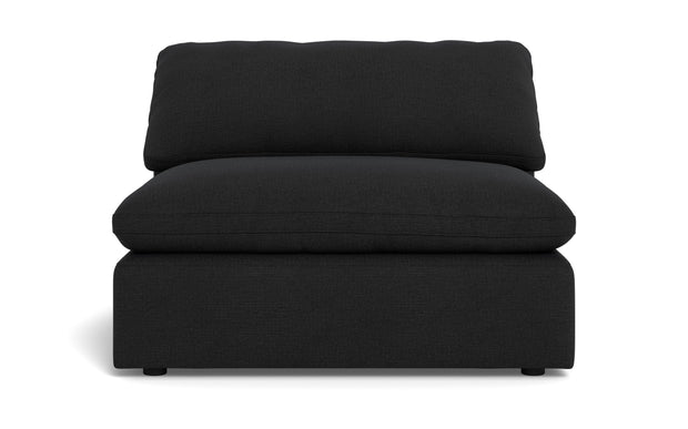Kooper Armless Chair-Merit Onyx-MAK Modern
