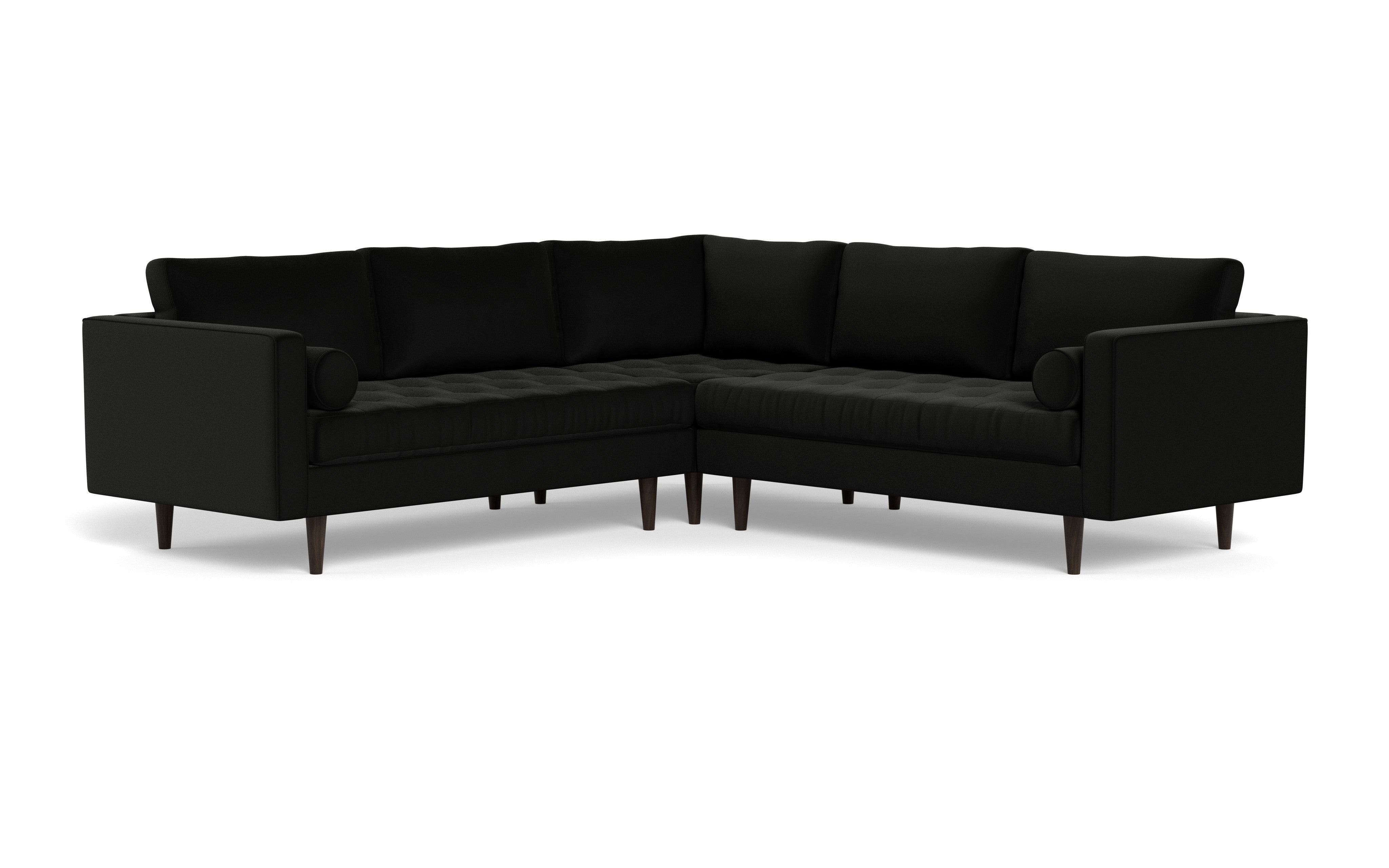 Ayden Corner Sectional-Fabric Sectional-Superb Gun Metal-MAK Modern