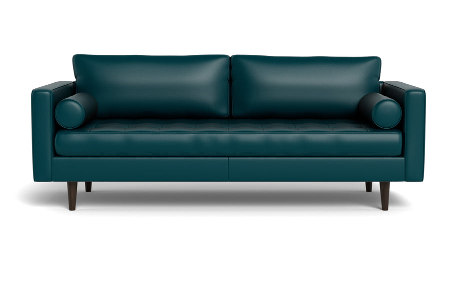 Ayden Leather Sofa-Leather Sofa-Tribeca Lagoon-MAK Modern