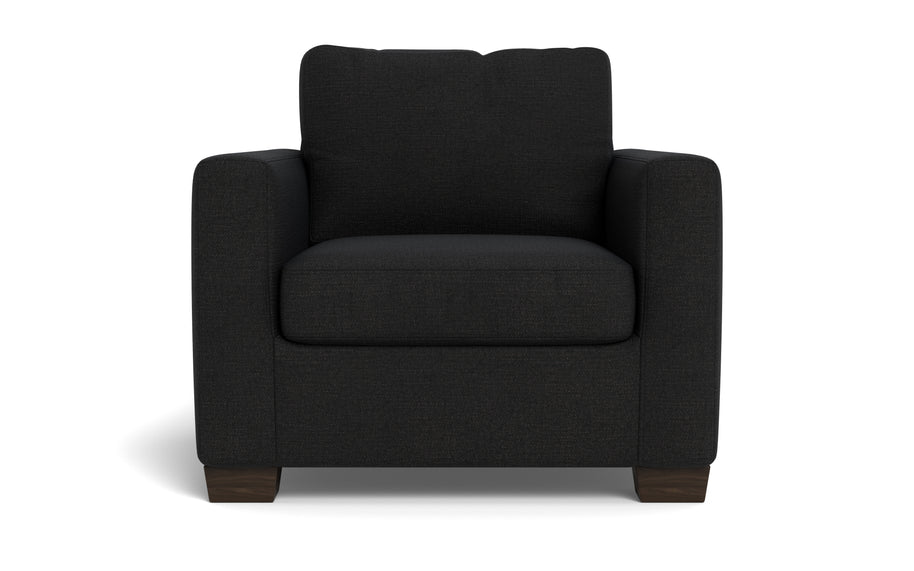 Abel Arm Chair-Fabric Sofa-Merit Onyx-MAK Modern