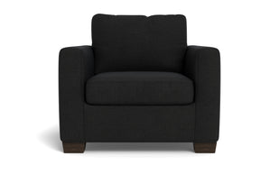 Abel Arm Chair-Fabric Sofa-Merit Onyx-MAK Modern