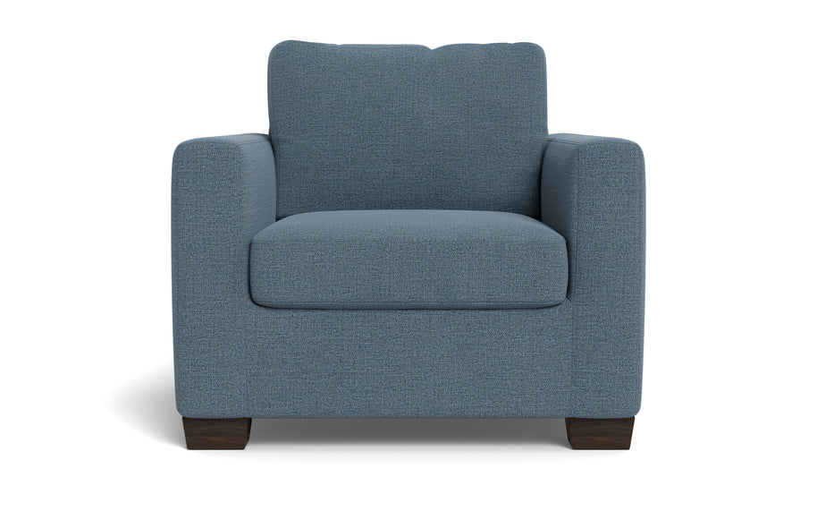 Abel Arm Chair-Fabric Sofa-Elliot French Blue-MAK Modern