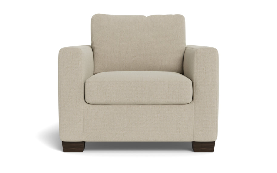 Abel Arm Chair-Fabric Sofa-Curious Pearl-MAK Modern