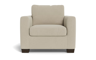 Abel Arm Chair-Fabric Sofa-Curious Pearl-MAK Modern