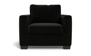 Abel Arm Chair-Fabric Sofa-Superb Gun Metal-MAK Modern