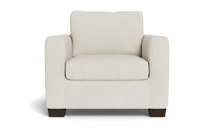 Abel Arm Chair-Fabric Sofa-Curious Snow-MAK Modern
