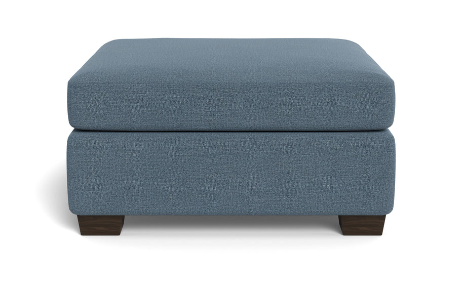 Abel Cocktail Ottoman-Fabric Sofa-Elliot French Blue-MAK Modern