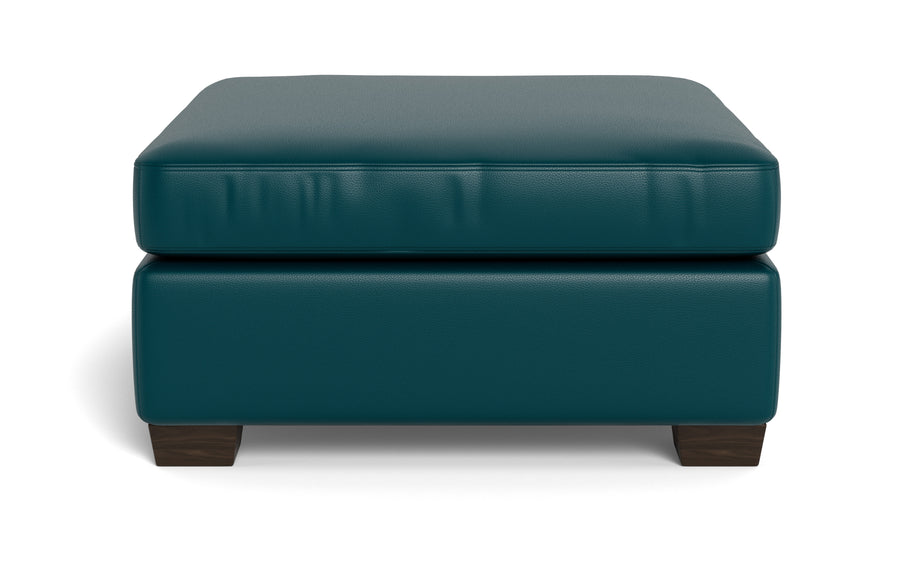 Abel Leather Cocktail Ottoman-Fabric Sofa-Tribeca Lagoon-MAK Modern