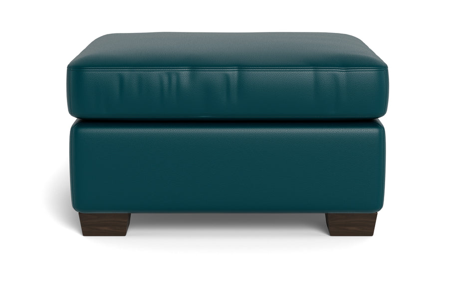 Abel Leather Ottoman-Fabric Sofa-Tribeca Lagoon-MAK Modern