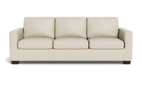 Abel Leather Sofa-Fabric Sofa-Tribeca Cream Leather-MAK Modern