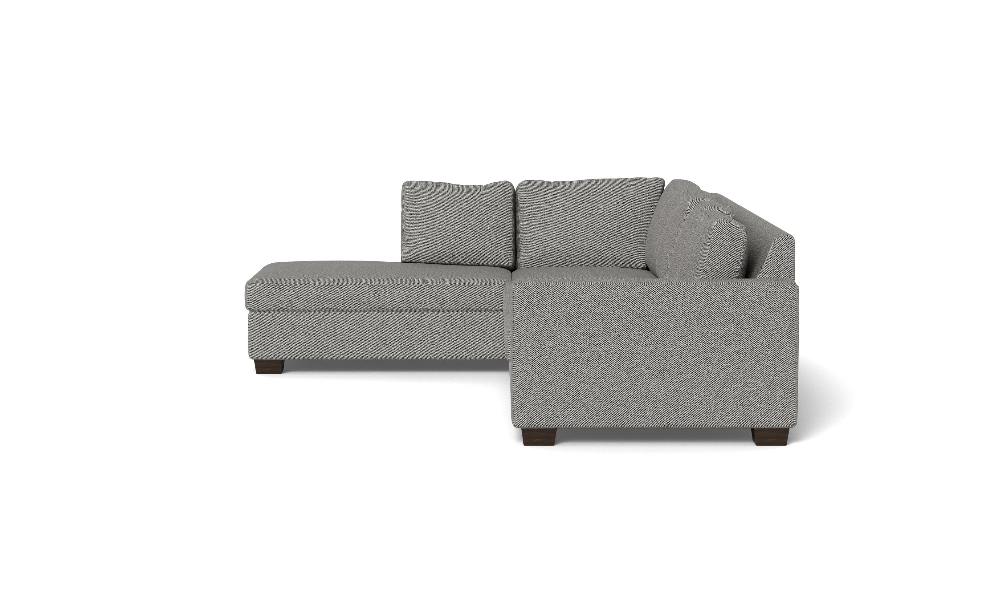 Abel Left Chaise Sectional-Fabric Sofa-Alley Pepper-MAK Modern