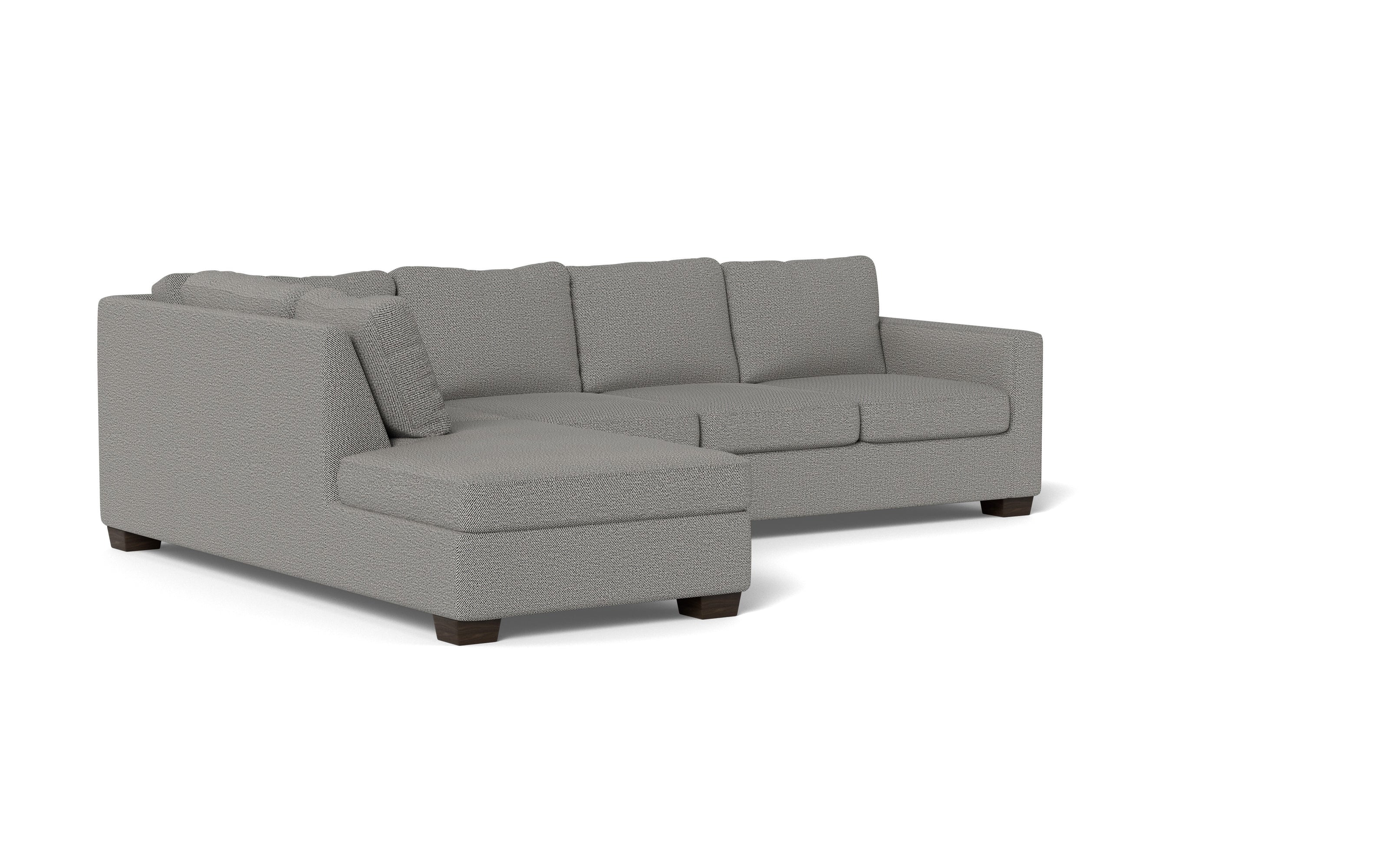 Abel Left Chaise Sectional-Fabric Sofa-Alley Pepper-MAK Modern