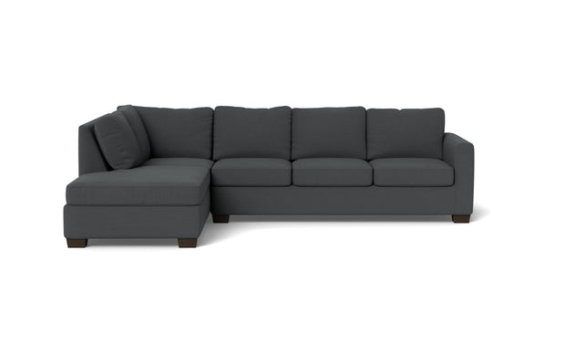 Abel Left Chaise Sectional-Fabric Sofa-Peyton Pepper-MAK Modern