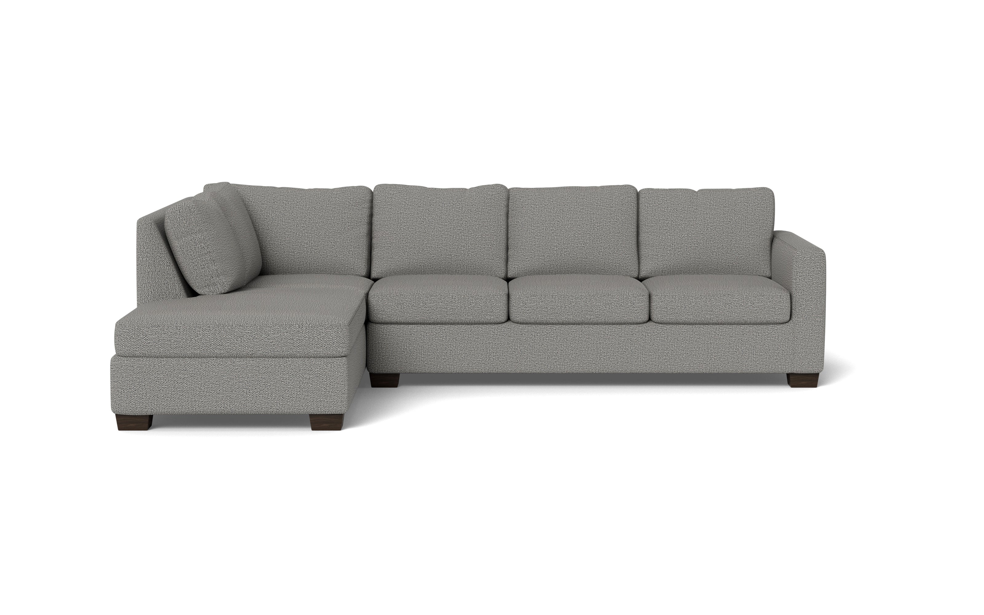 Abel Left Chaise Sectional-Fabric Sofa-Alley Pepper-MAK Modern