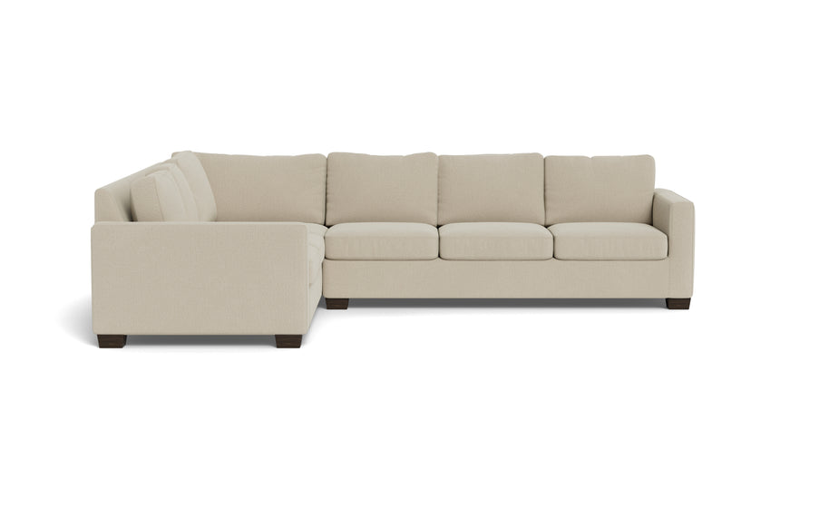 Abel Left Corner Sectional-Fabric Sofa-Curious Pearl-MAK Modern