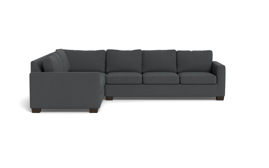 Abel Left Corner Sectional-Fabric Sofa-Peyton Pepper-MAK Modern