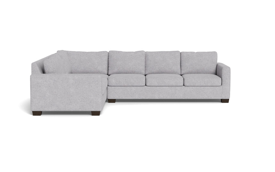 Abel Left Corner Sectional-Fabric Sofa-Travis Pewter-MAK Modern