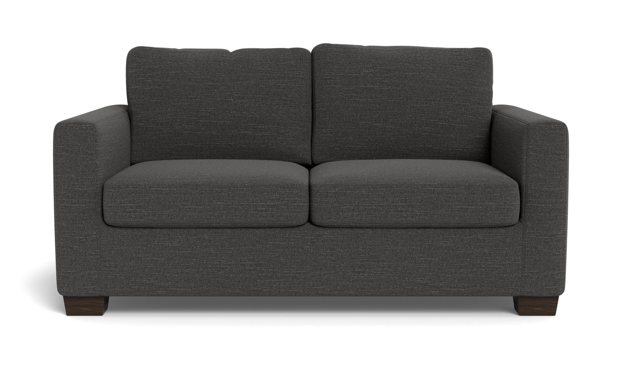 Abel Loveseat-Fabric Sofa-Curious Charcoal-MAK Modern