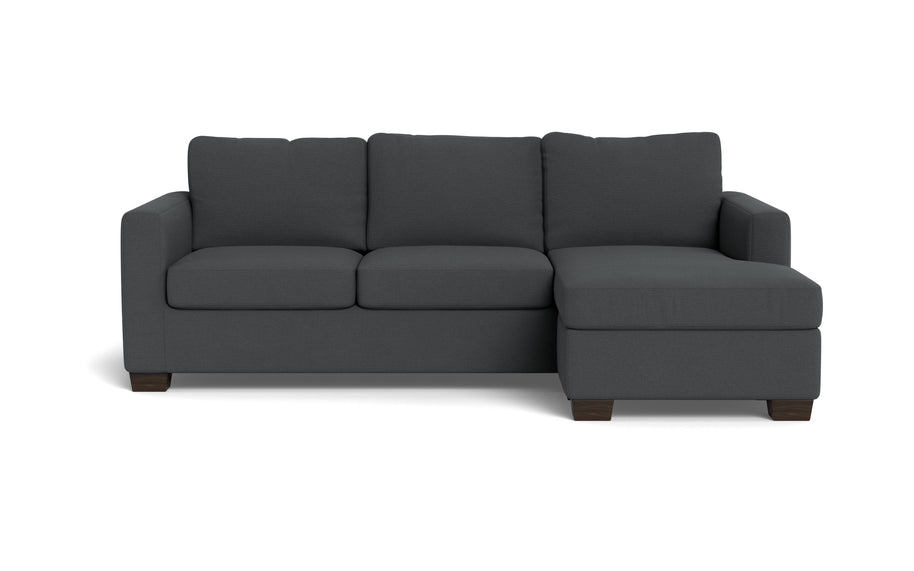 Abel Reversible Sleeper Sofa Chaise-Fabric Sofa-Peyton Pepper-MAK Modern