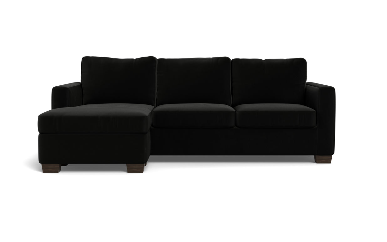 Abel Reversible Sofa Chaise-Fabric Sofa-Superb Gun Metal-MAK Modern
