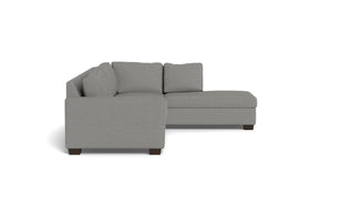 Abel Right Chaise Sectional-Fabric Sofa-Alley Pepper-MAK Modern