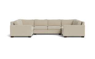 Abel U Sectional-Fabric Sofa-Curious Pearl-MAK Modern