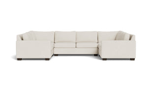 Abel U Sectional-Fabric Sofa-Curious Snow-MAK Modern