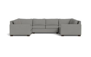Abel U Sectional-Fabric Sofa-Alley Pepper-MAK Modern