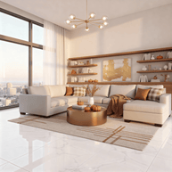 Jett Leather Corner Sectional With Right Chaise