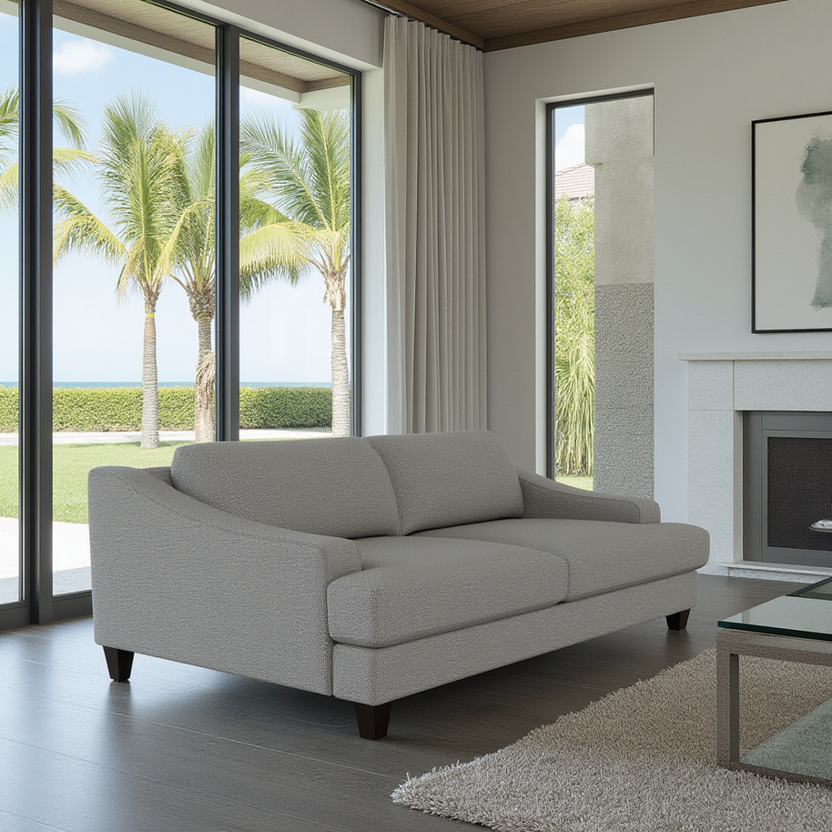 Ascent Loveseat-Fabric Sofa-Alley Pepper-MAK Modern