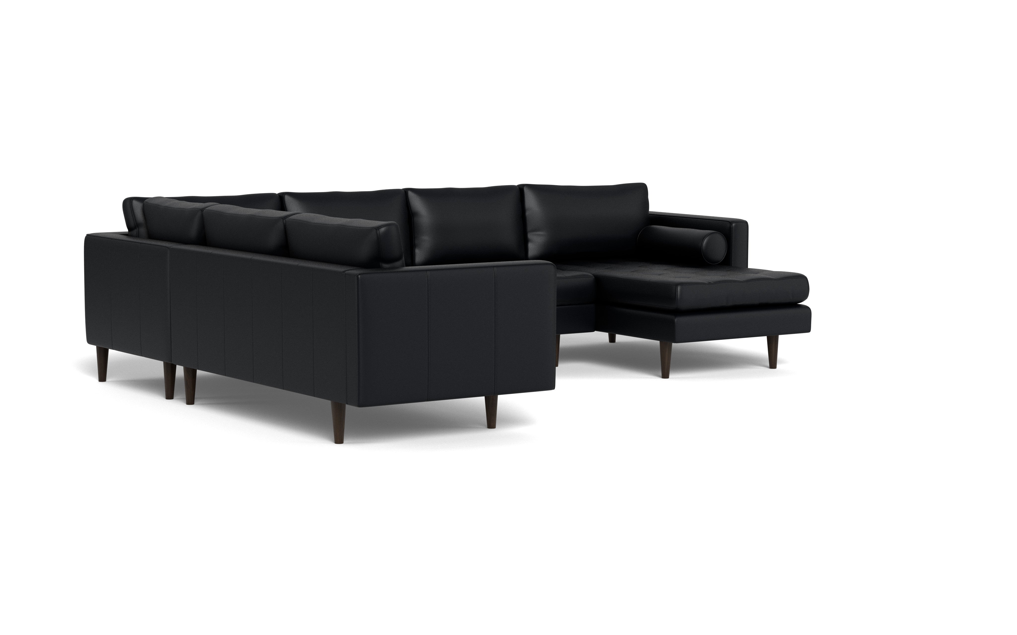 Ayden Leather Corner Sectionals With Right Chaise