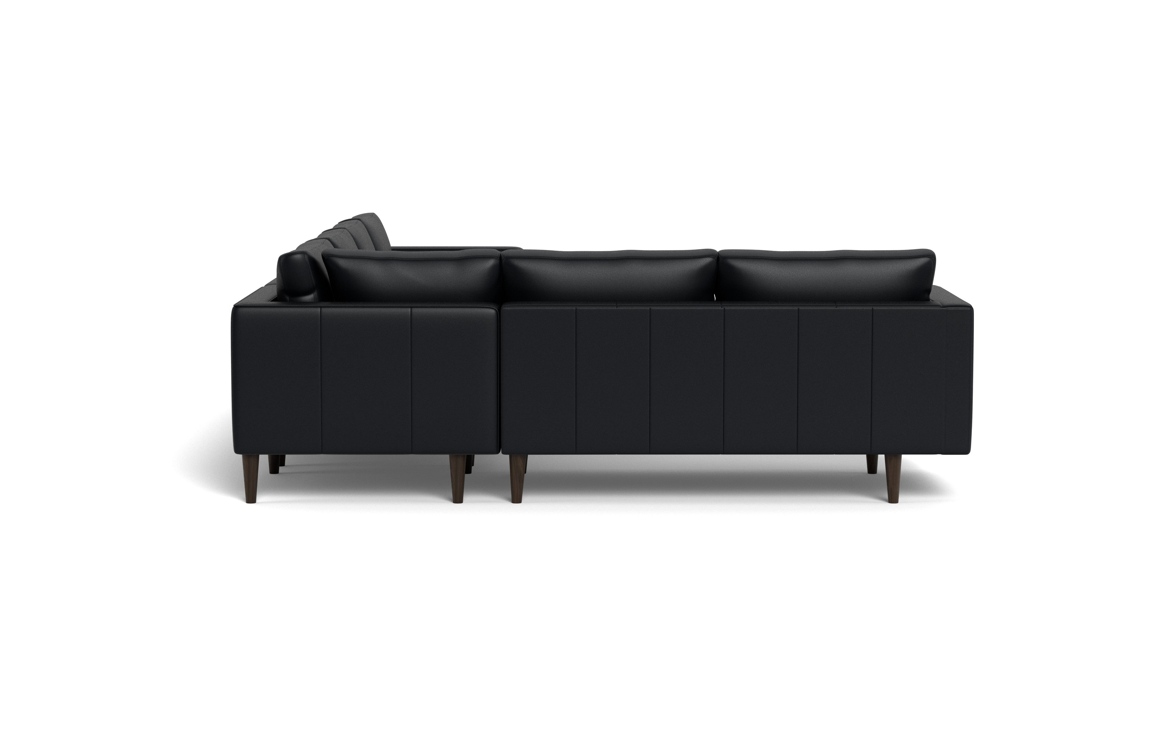 Ayden Leather Corner Sectionals With Right Chaise