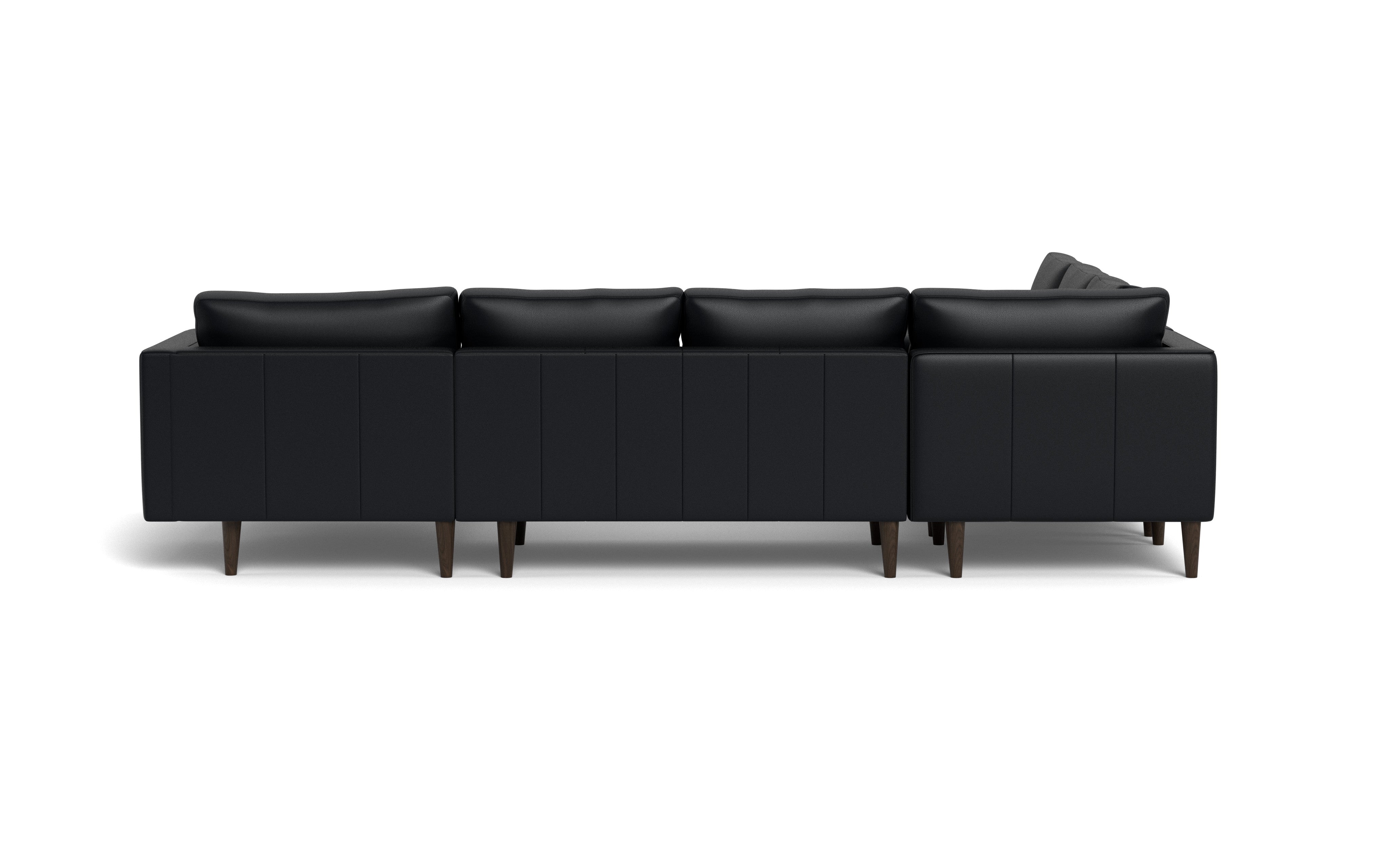Ayden Leather Corner Sectionals With Right Chaise
