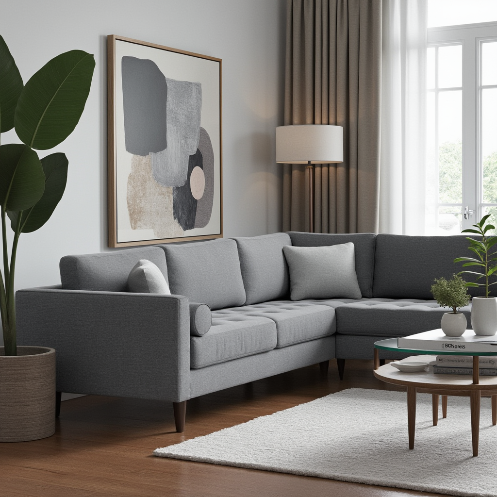 Ayden Corner Sectional-Fabric Sectional-Alley Pepper-MAK Modern