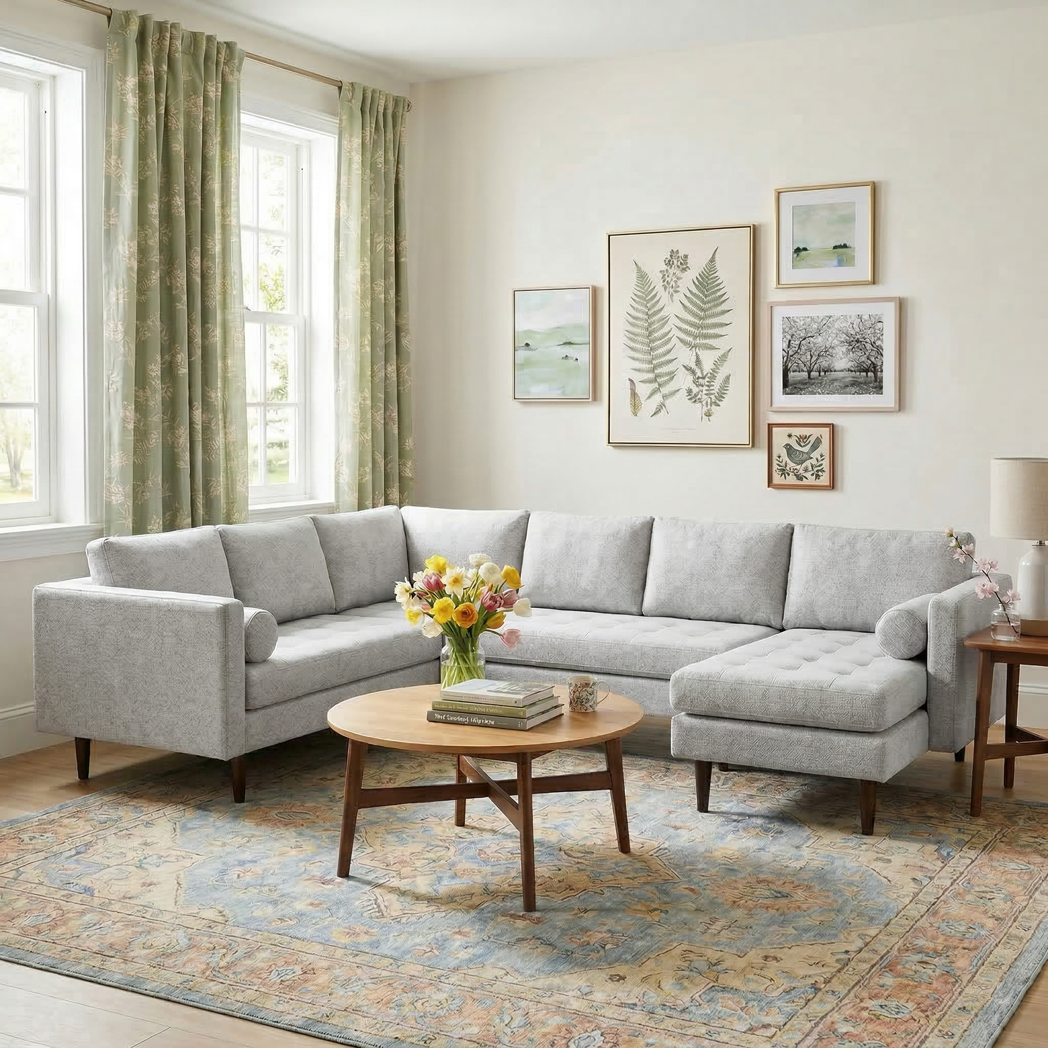 Ayden Corner Sectional With Right Chaise