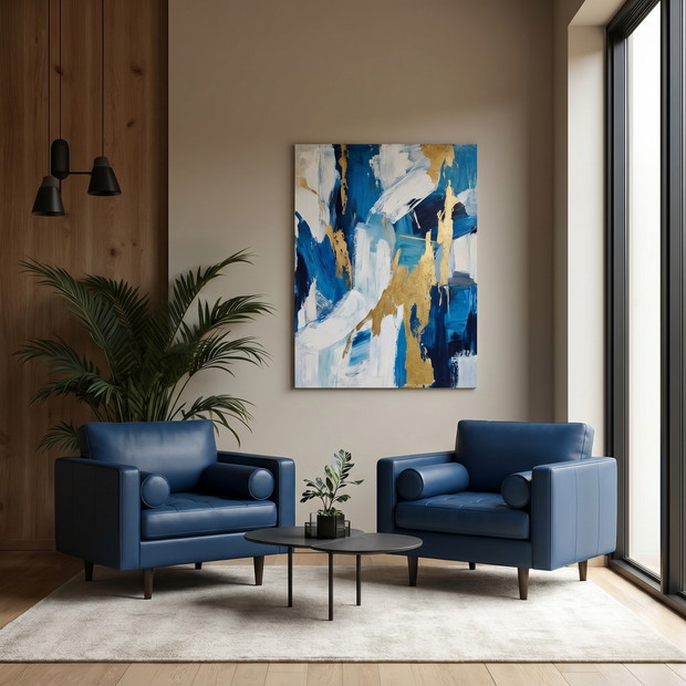 Ayden Leather Arm Chair